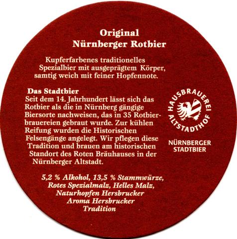 nürnberg n-by altstadthof rund 5b (215-original nürnberger rotbraun)